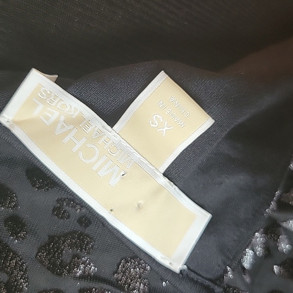 Michael Kors black leopard mini dress - Picture 5 of 7